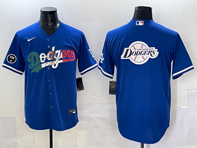 Men Los Angeles Dodgers blank blue Nike 2025 MLB All Star Jersey 0022->los angeles dodgers->MLB Jersey